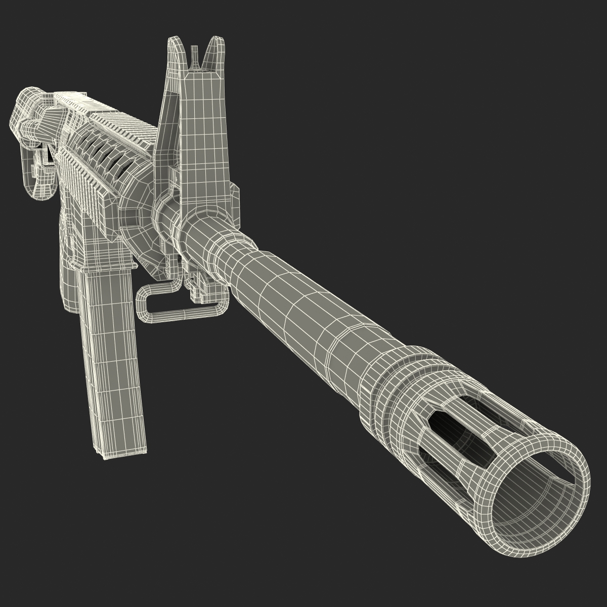 3D Assault Rifle M4