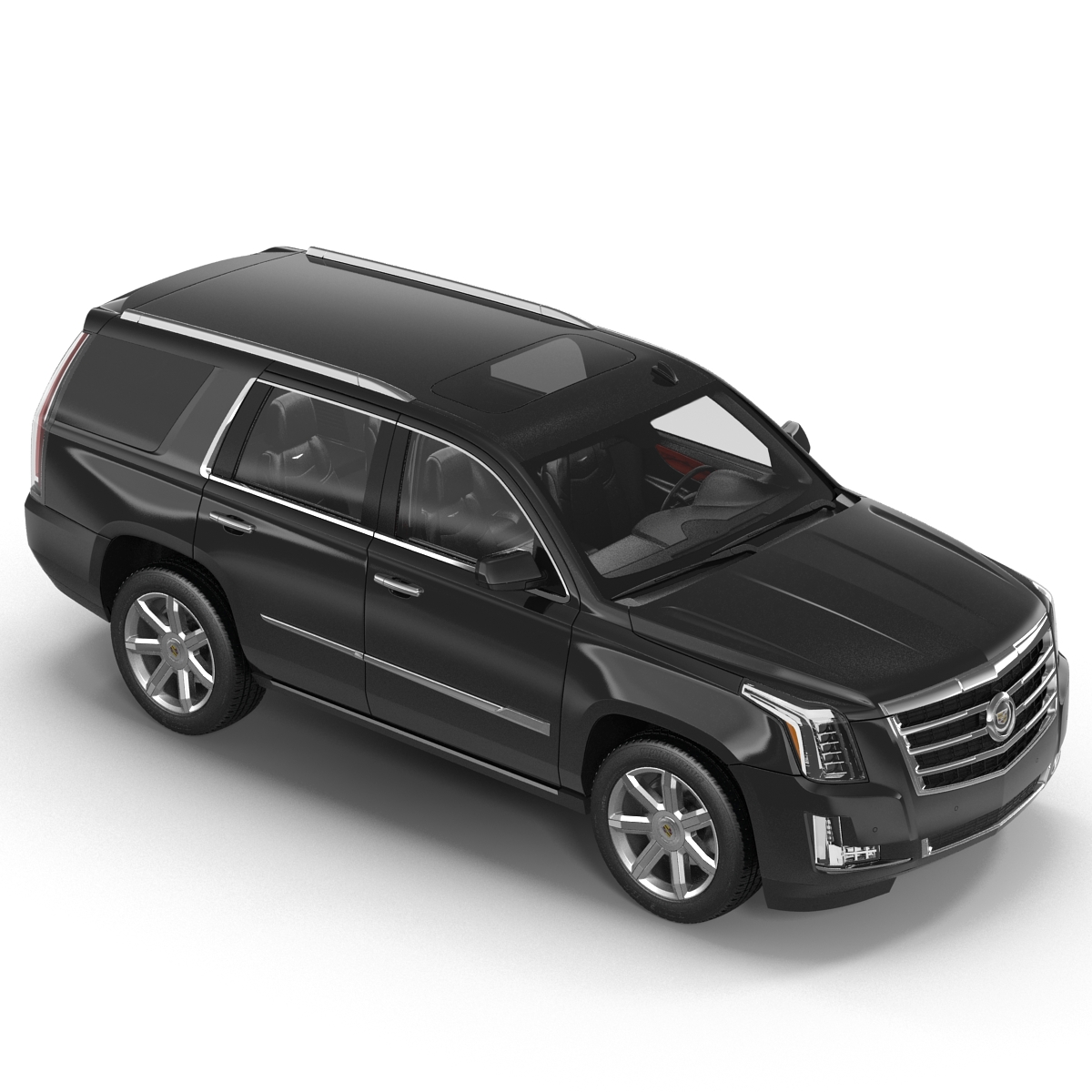 Cadillac Escalade 2015 Rigged 3D model