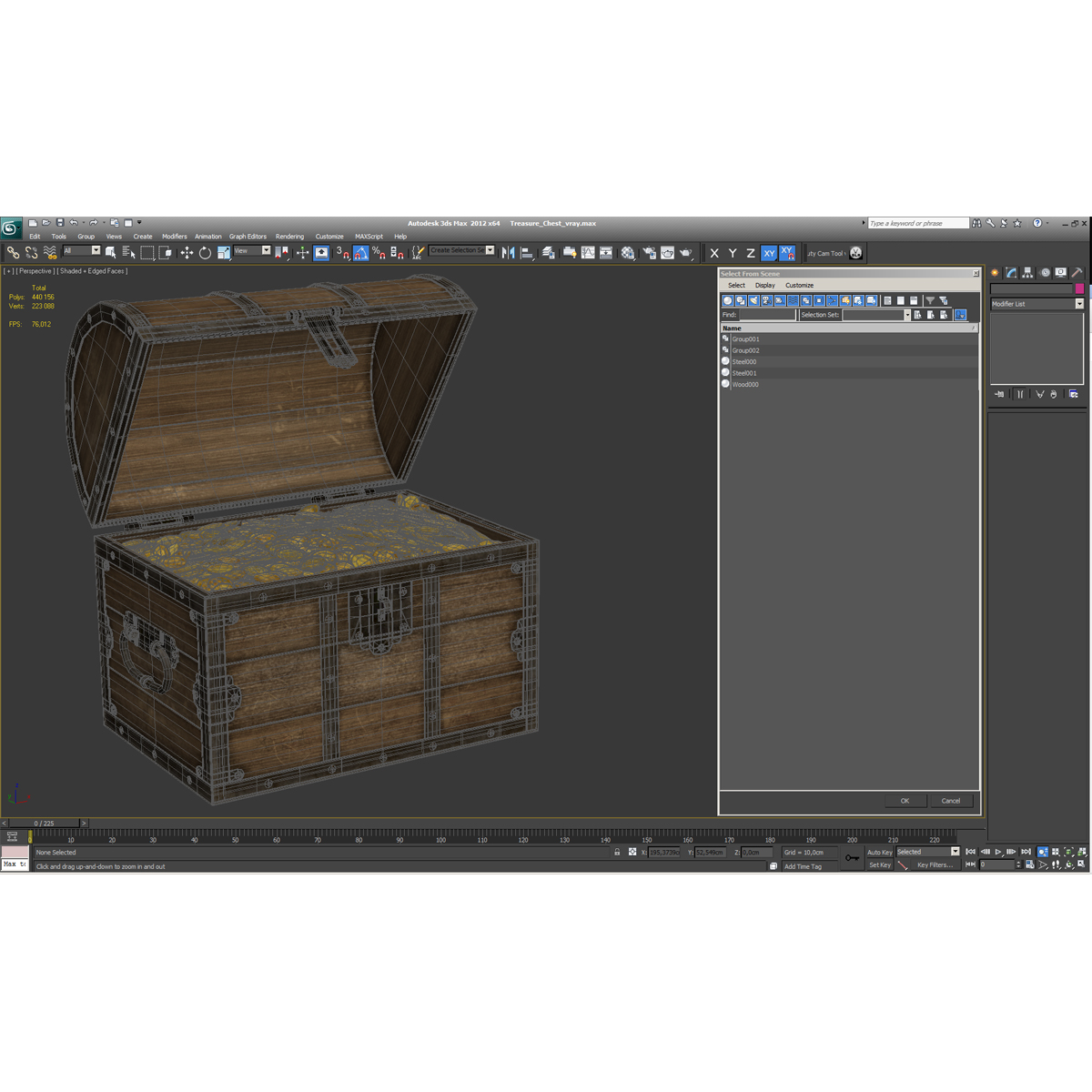 Treasure Chest 3D model