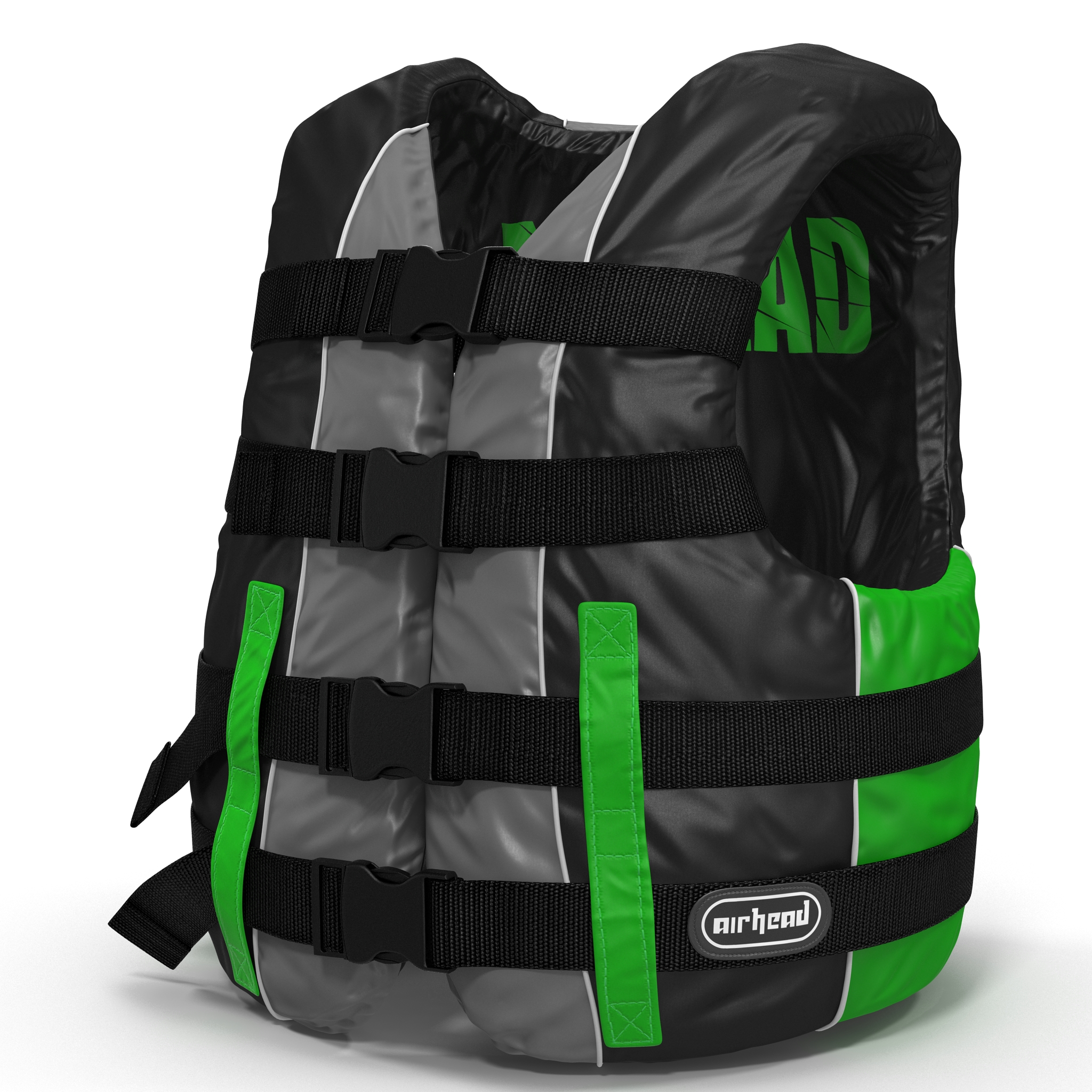 3D model Life Vest Green