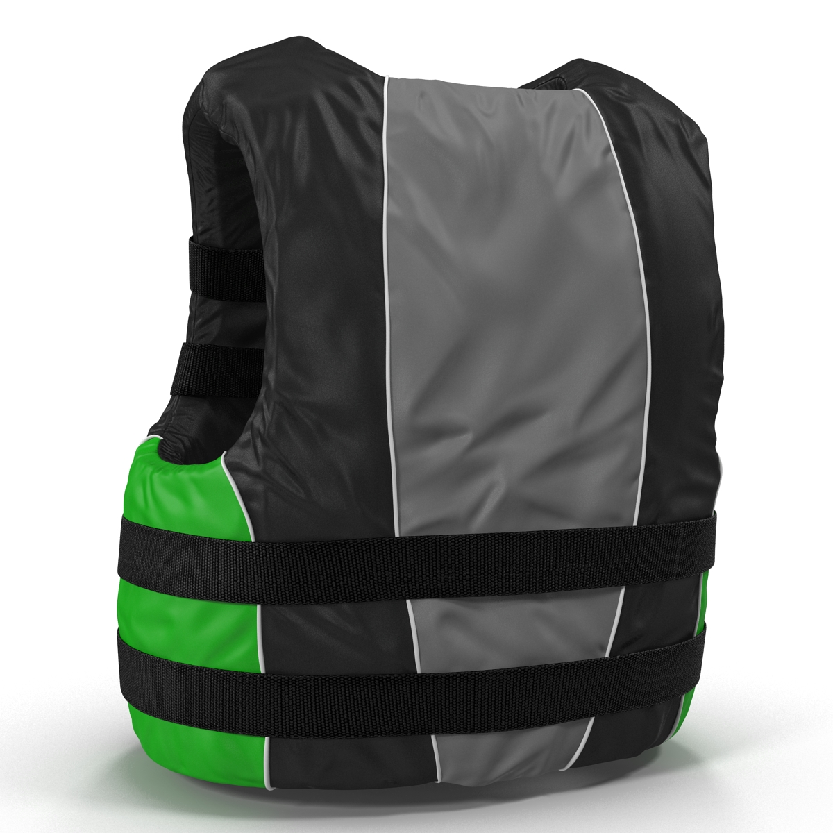 3D model Life Vest Green