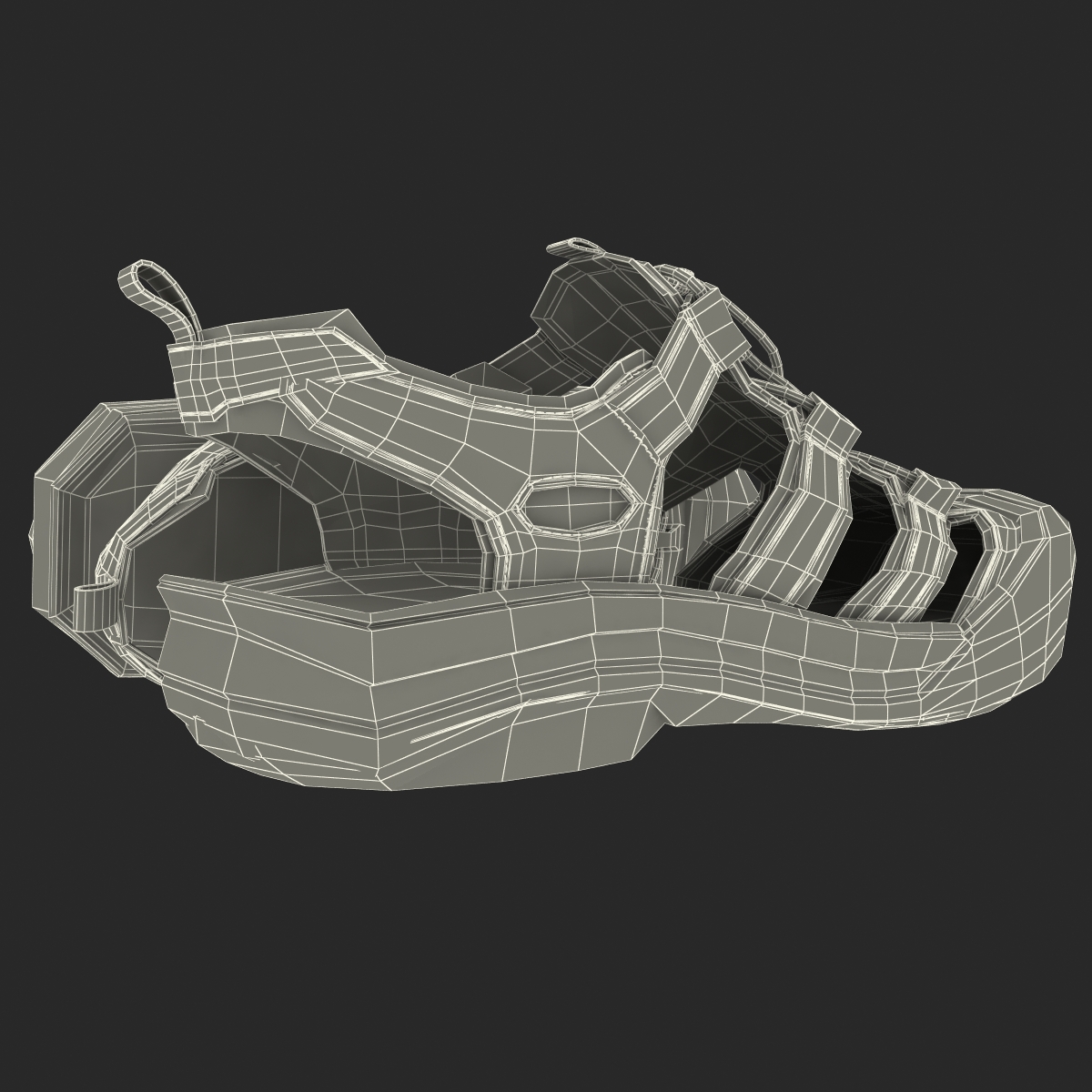 3D Sneakers 7 Black