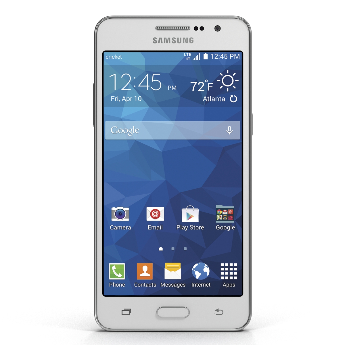 Samsung Galaxy Grand Prime White 3D