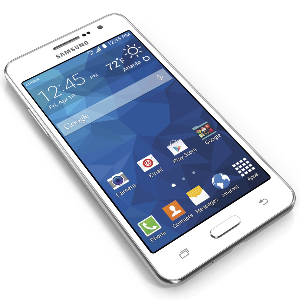 Samsung Galaxy Grand Prime White 3D