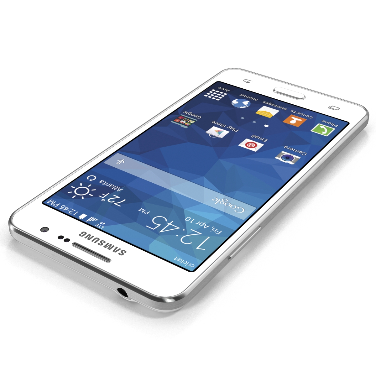 Samsung Galaxy Grand Prime White 3D