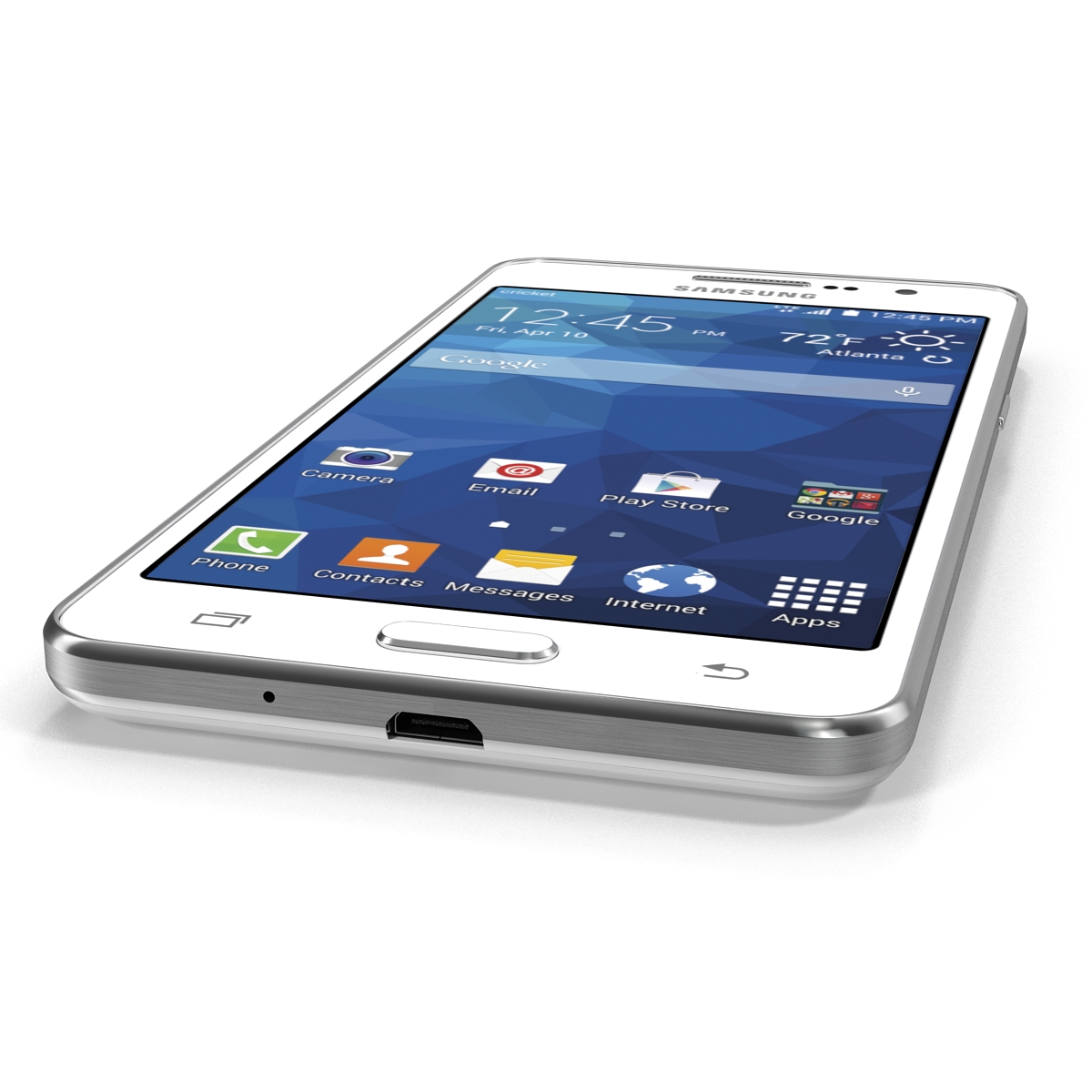 Samsung Galaxy Grand Prime White 3D