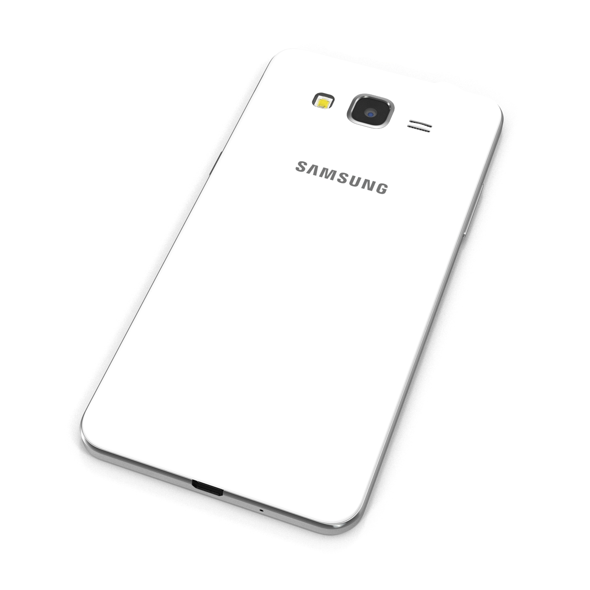 Samsung Galaxy Grand Prime White 3D