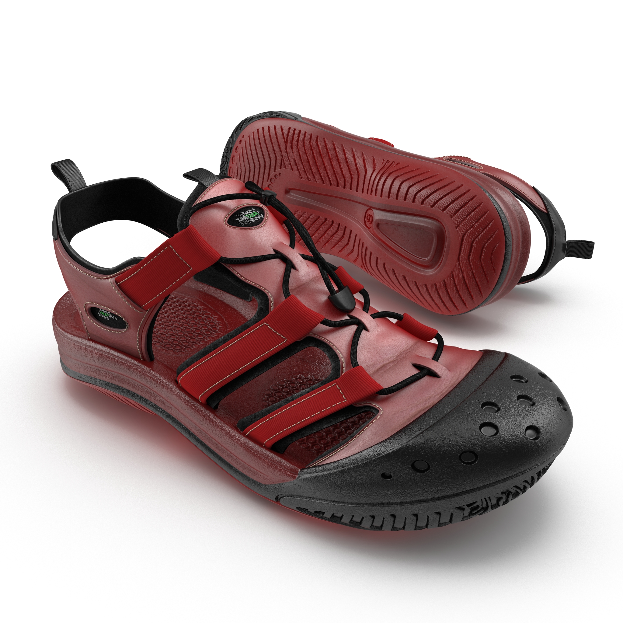 Sneakers 7 Red 3D model