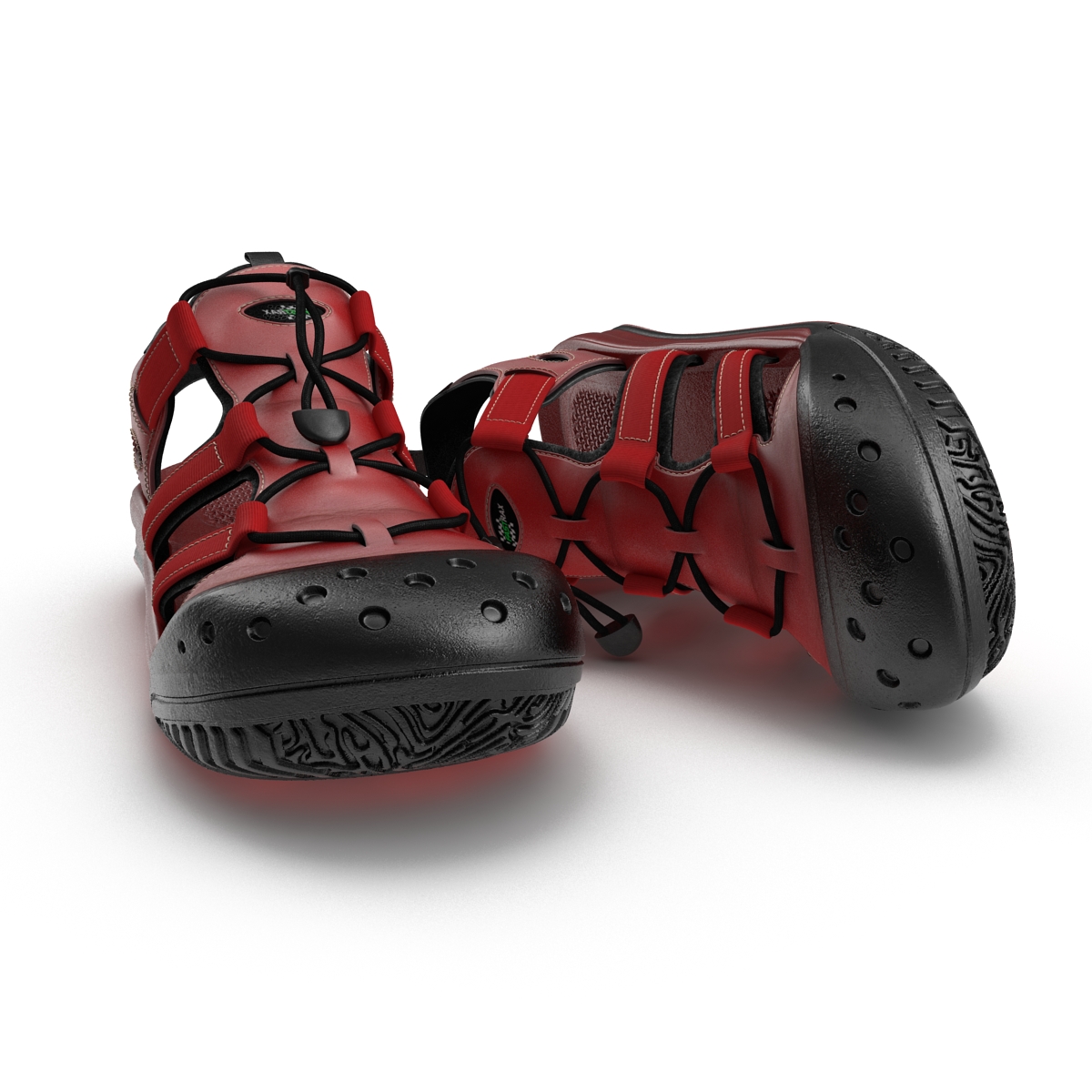 Sneakers 7 Red 3D model