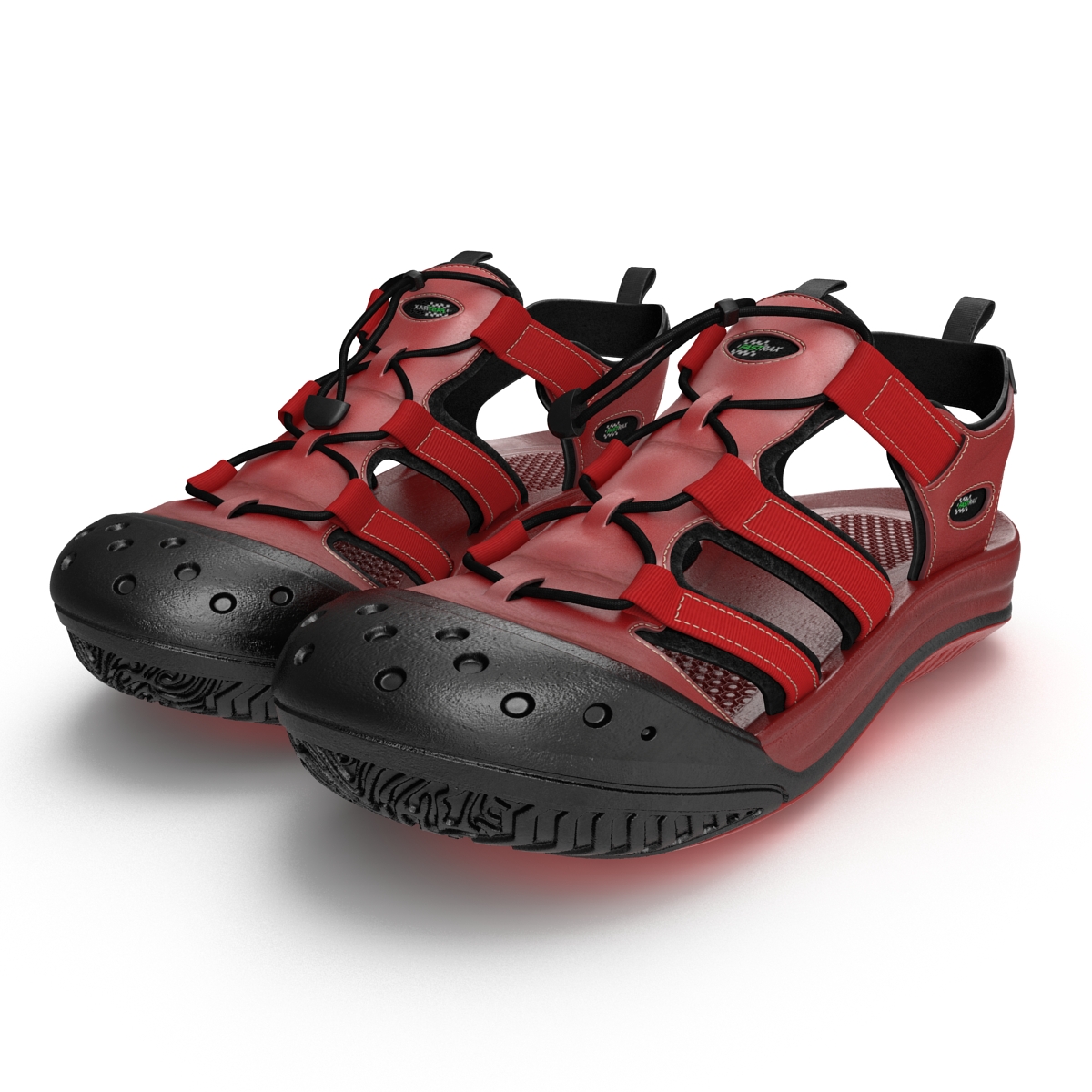 Sneakers 7 Red 3D model