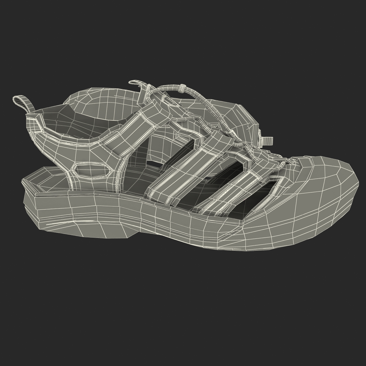 Sneakers 7 Red 3D model