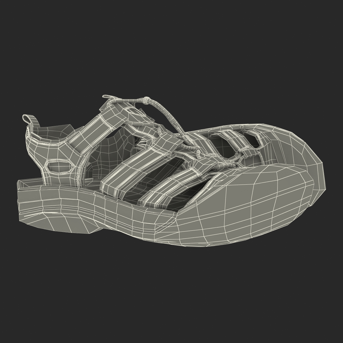 Sneakers 7 Red 3D model