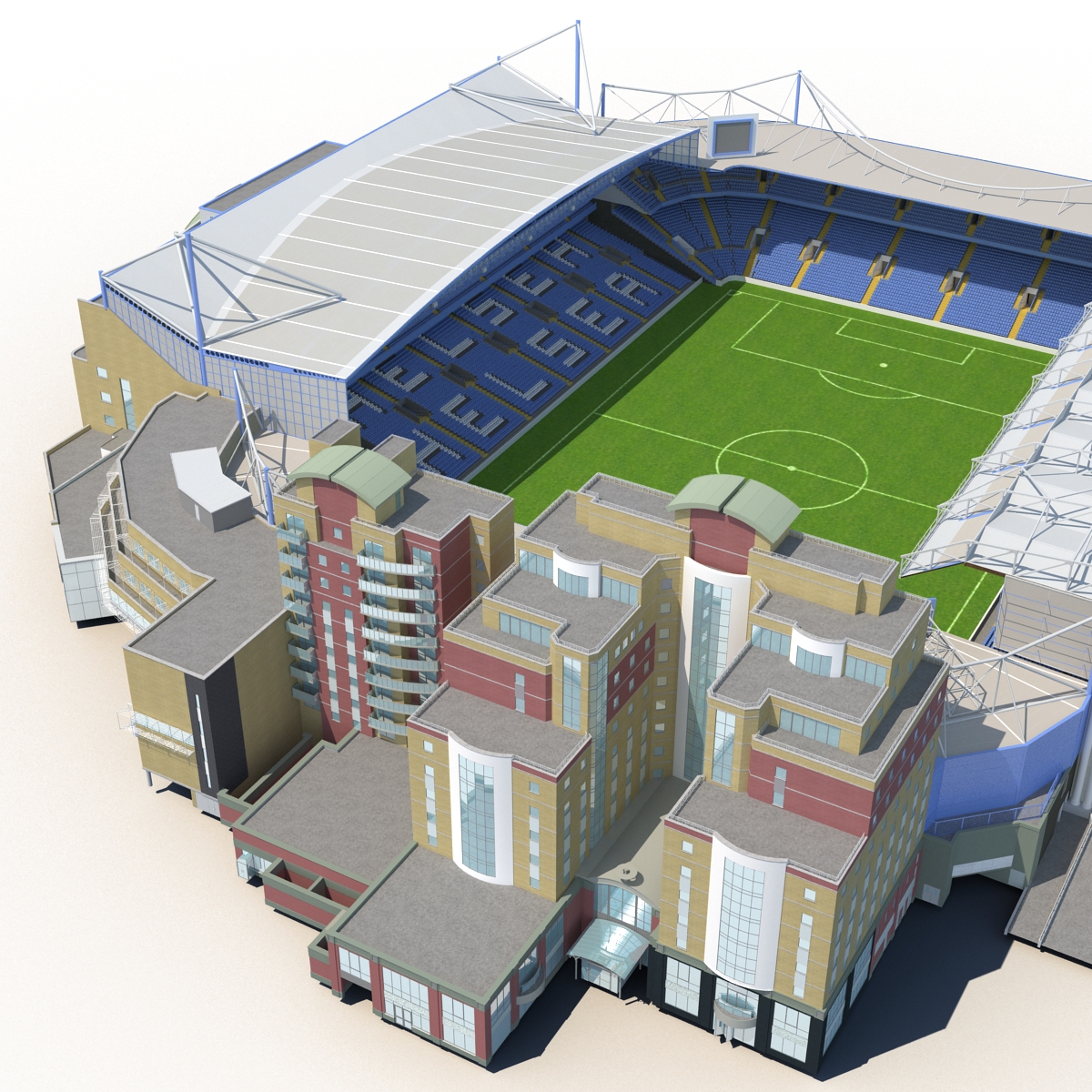 3D Stamford Bridge Stadium model