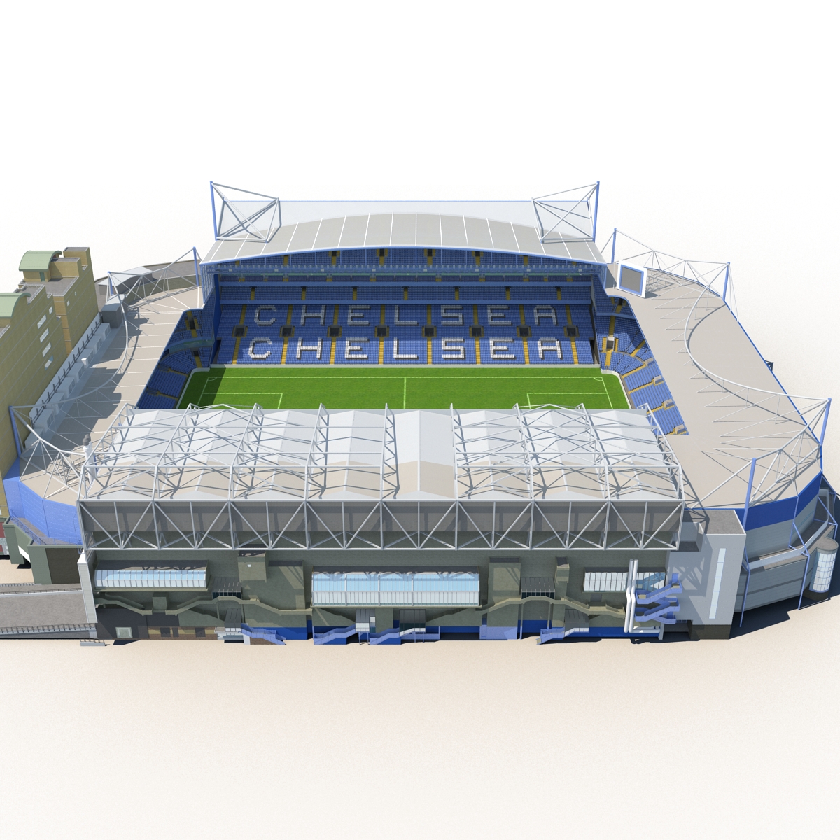 3D Stamford Bridge Stadium model