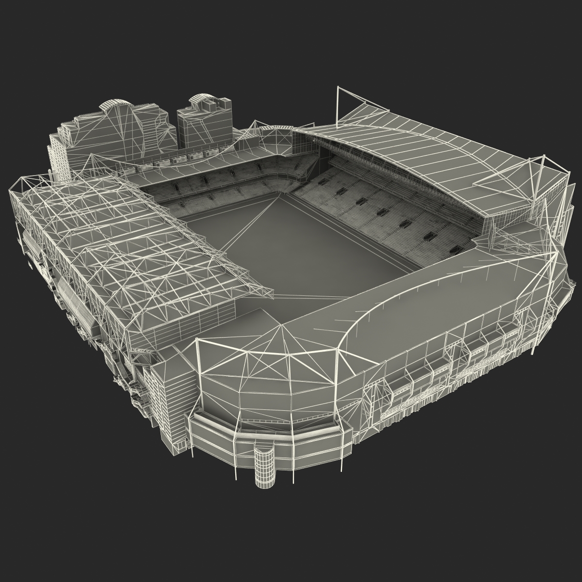 3D Stamford Bridge Stadium model