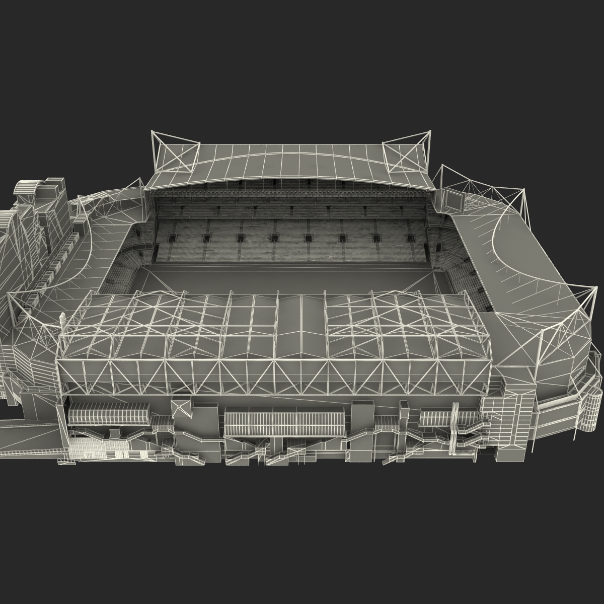 3D Stamford Bridge Stadium model