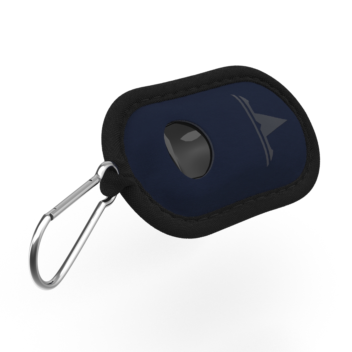 3D Tesla Key Fob Inside Blue Cover