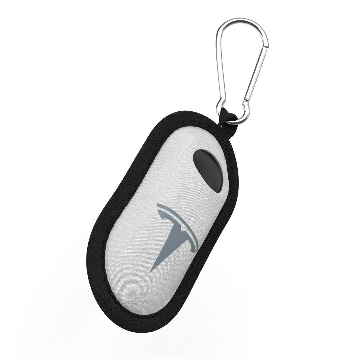 Tesla Key Fob Inside White Cover 3D