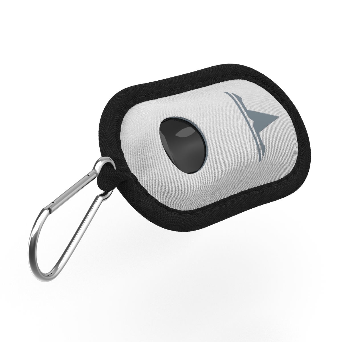 Tesla Key Fob Inside White Cover 3D