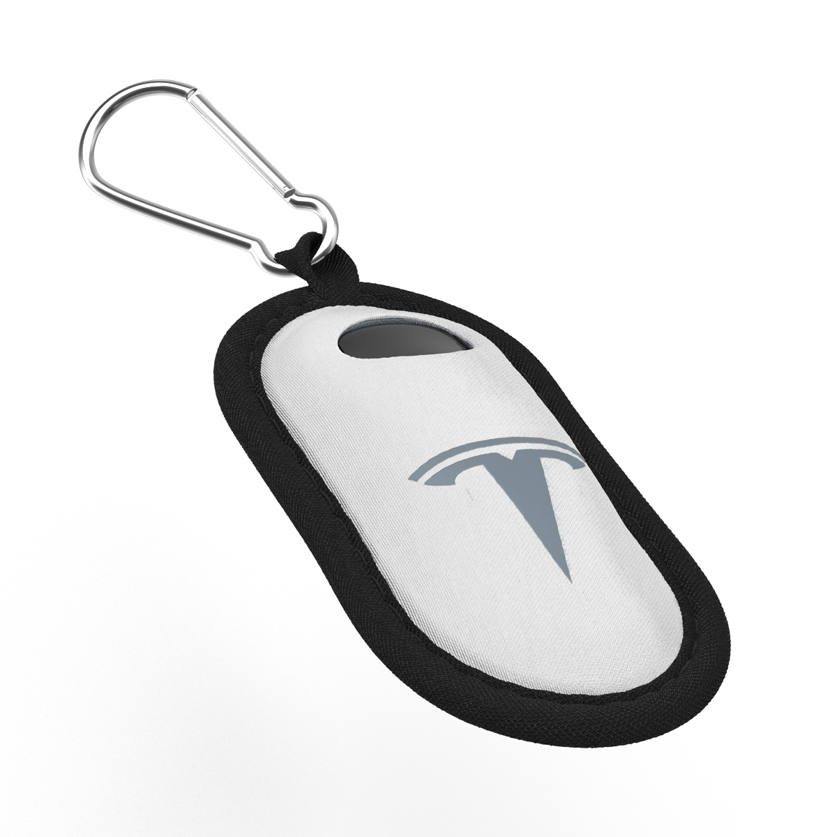 Tesla Key Fob Inside White Cover 3D