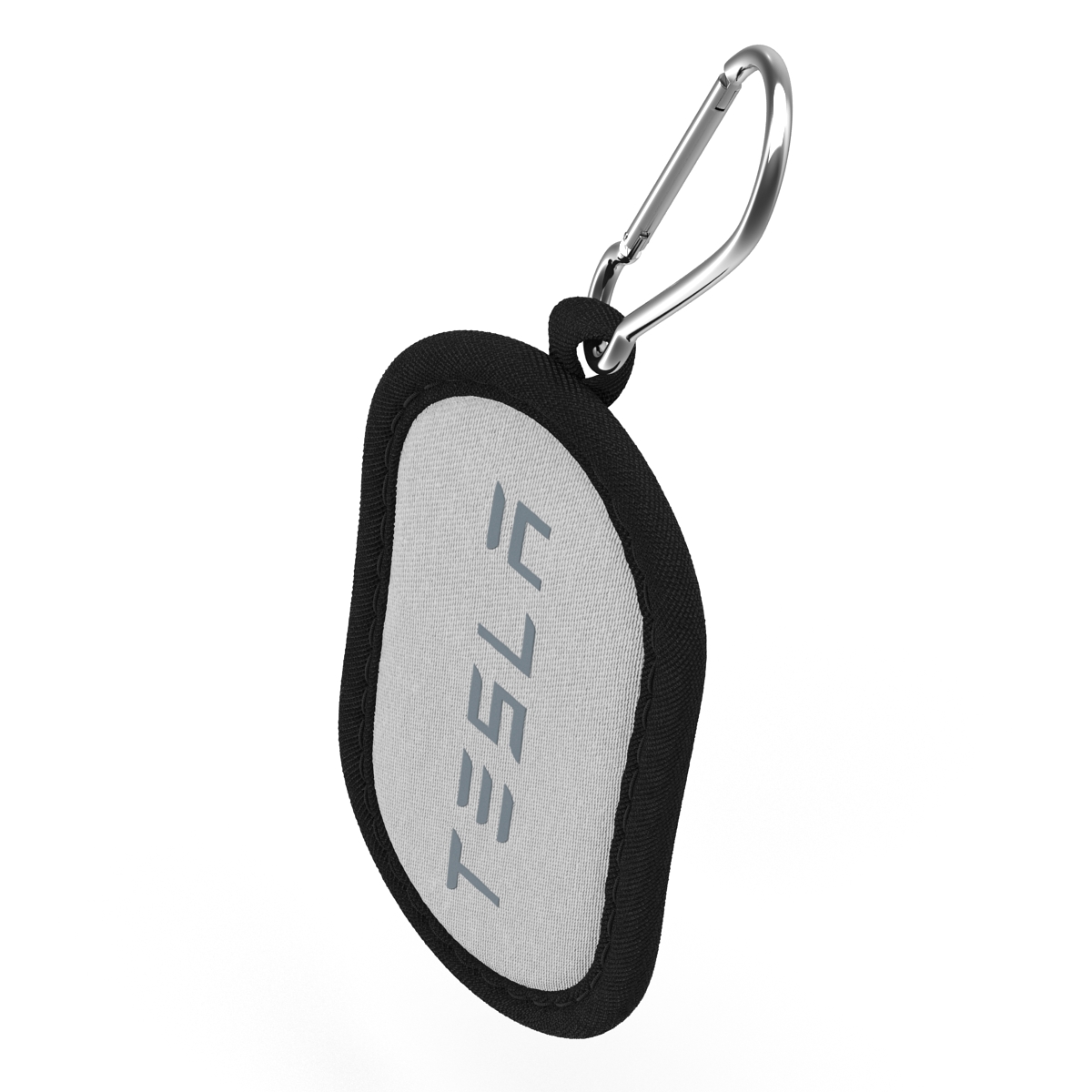 Tesla Key Fob Inside White Cover 3D