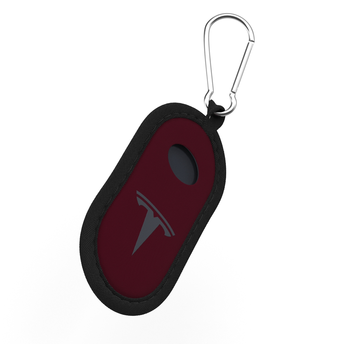 3D model Tesla S Key Fob Red Cover