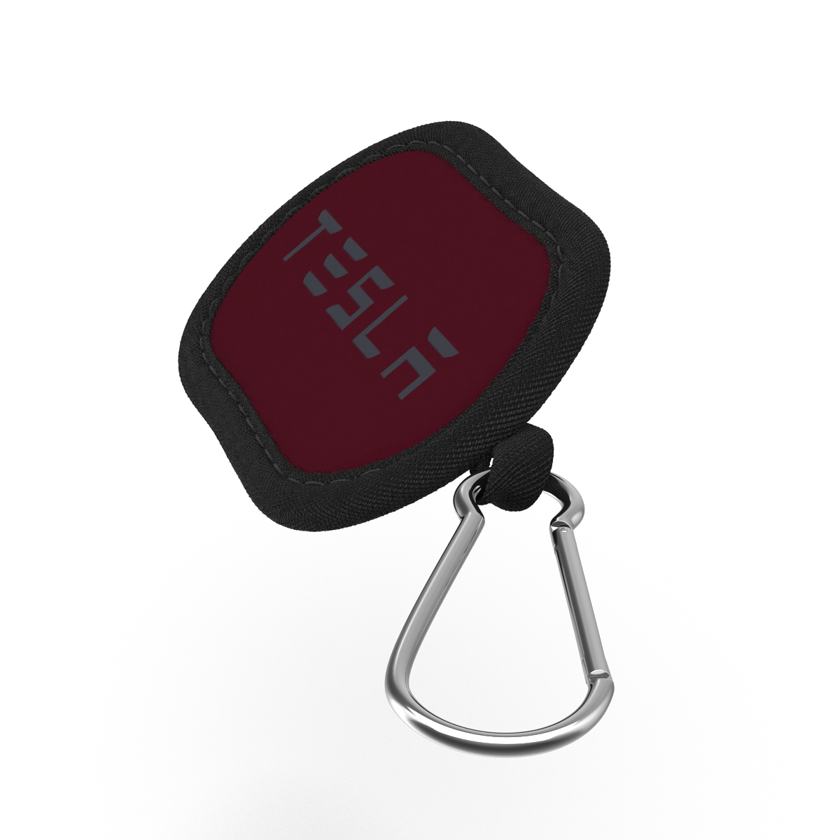 3D model Tesla S Key Fob Red Cover