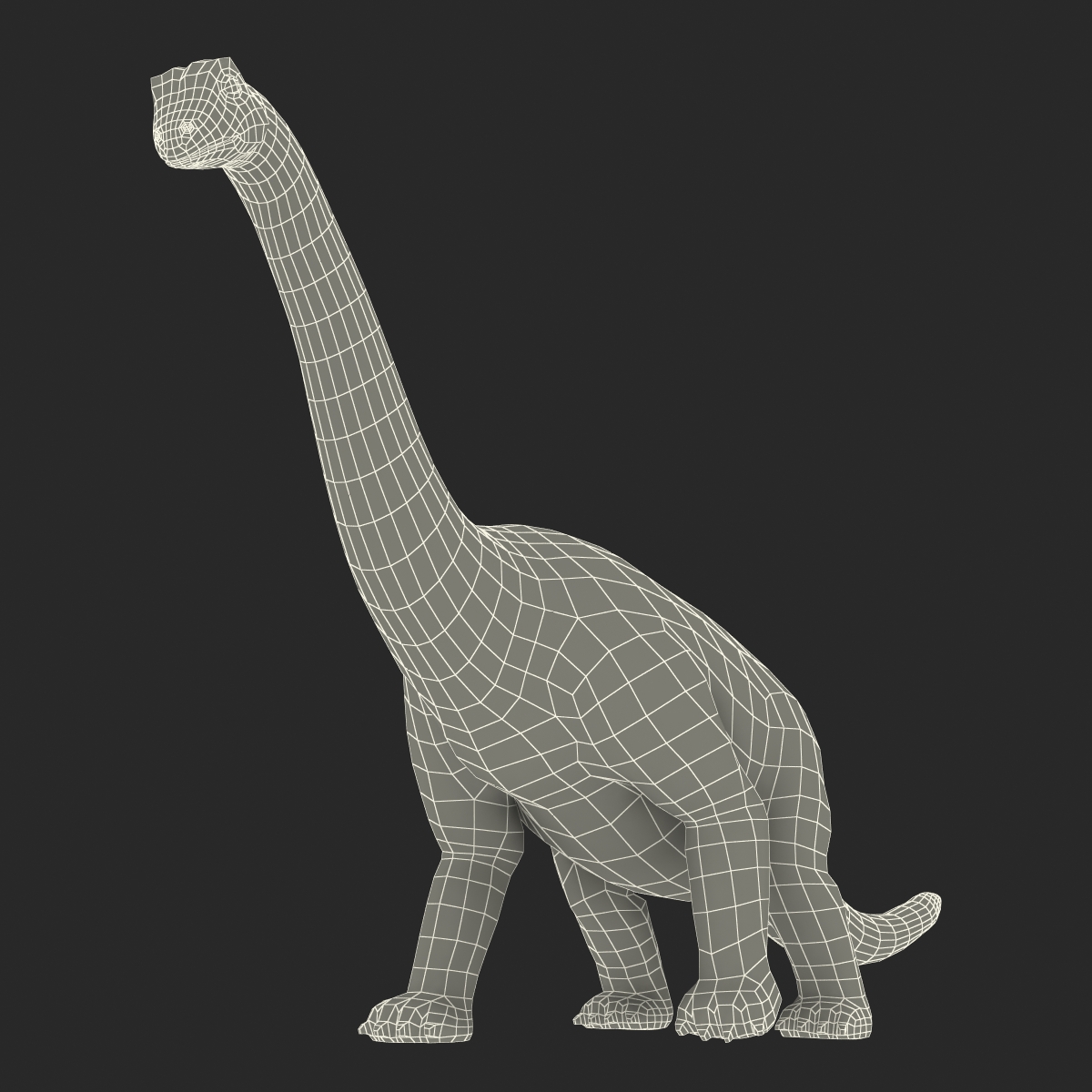 3D Dinosaur Toy Brachiosaurus