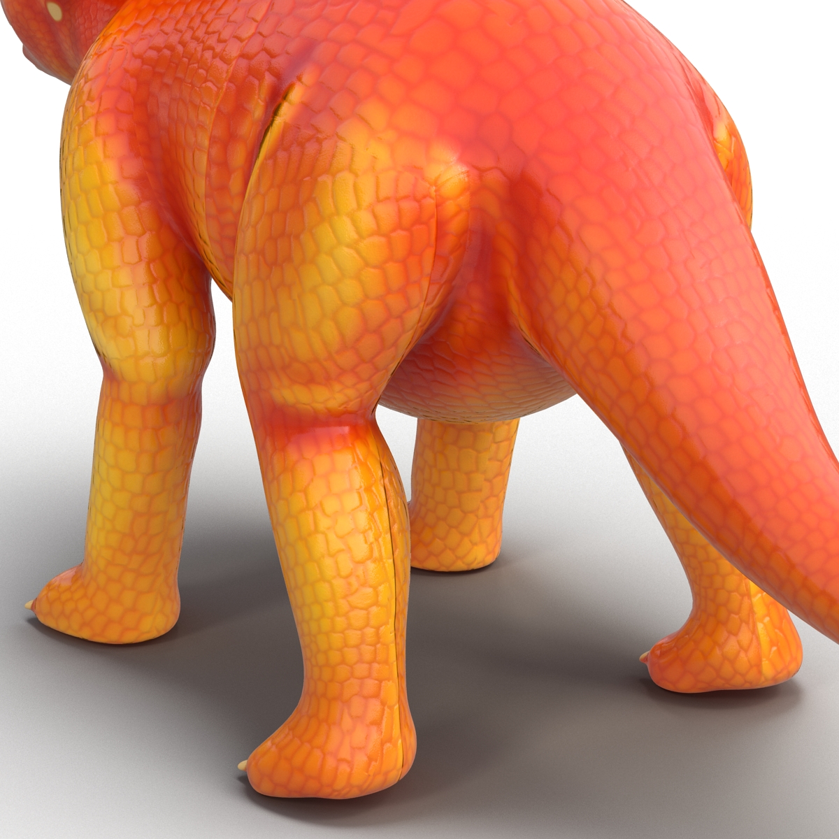 Dinosaur Toy Triceratops 3D model