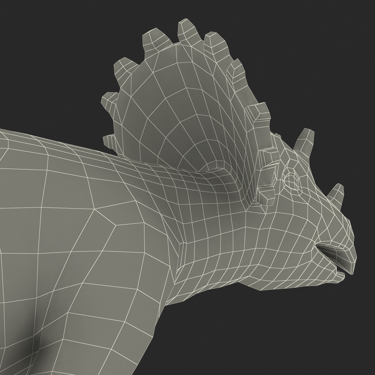 Dinosaur Toy Triceratops 3D model