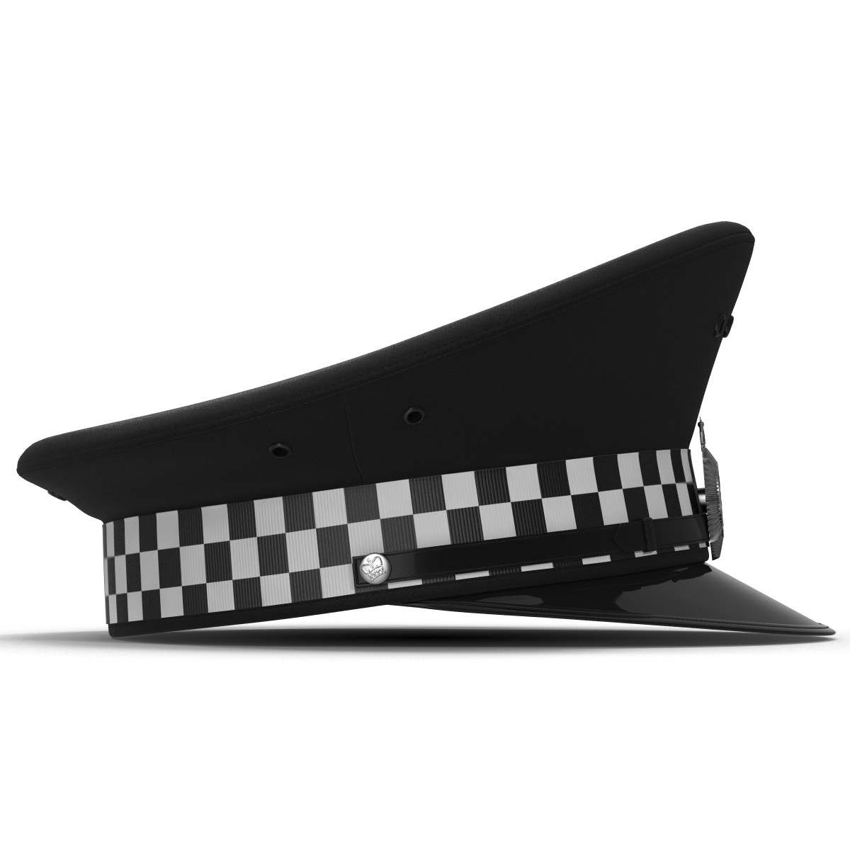 3D model Uk Police Cap 2