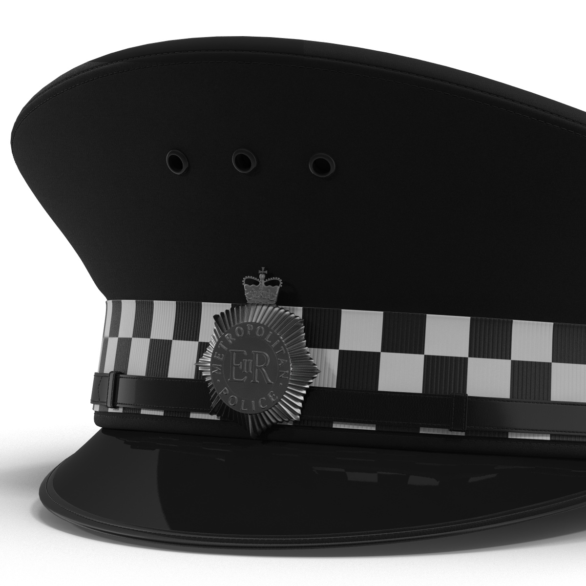 3D model Uk Police Cap 2