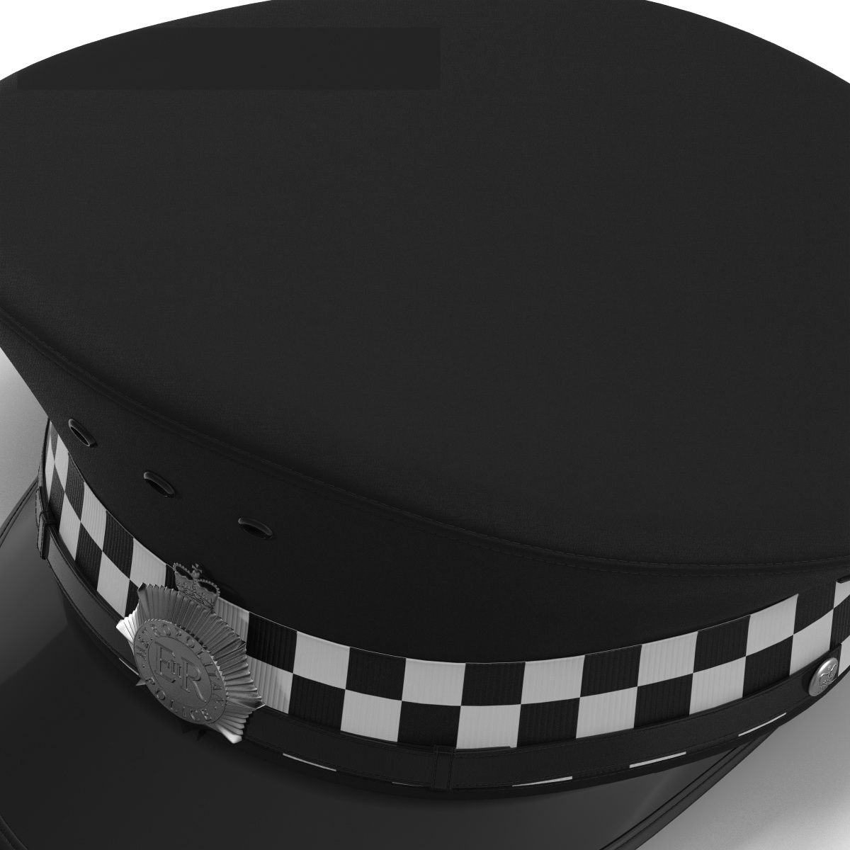 3D model Uk Police Cap 2