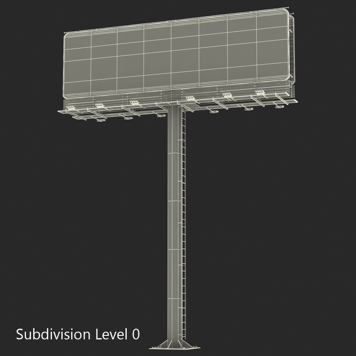 Billboard 3D model