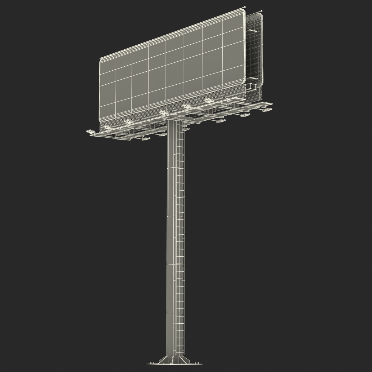 Billboard 3D model