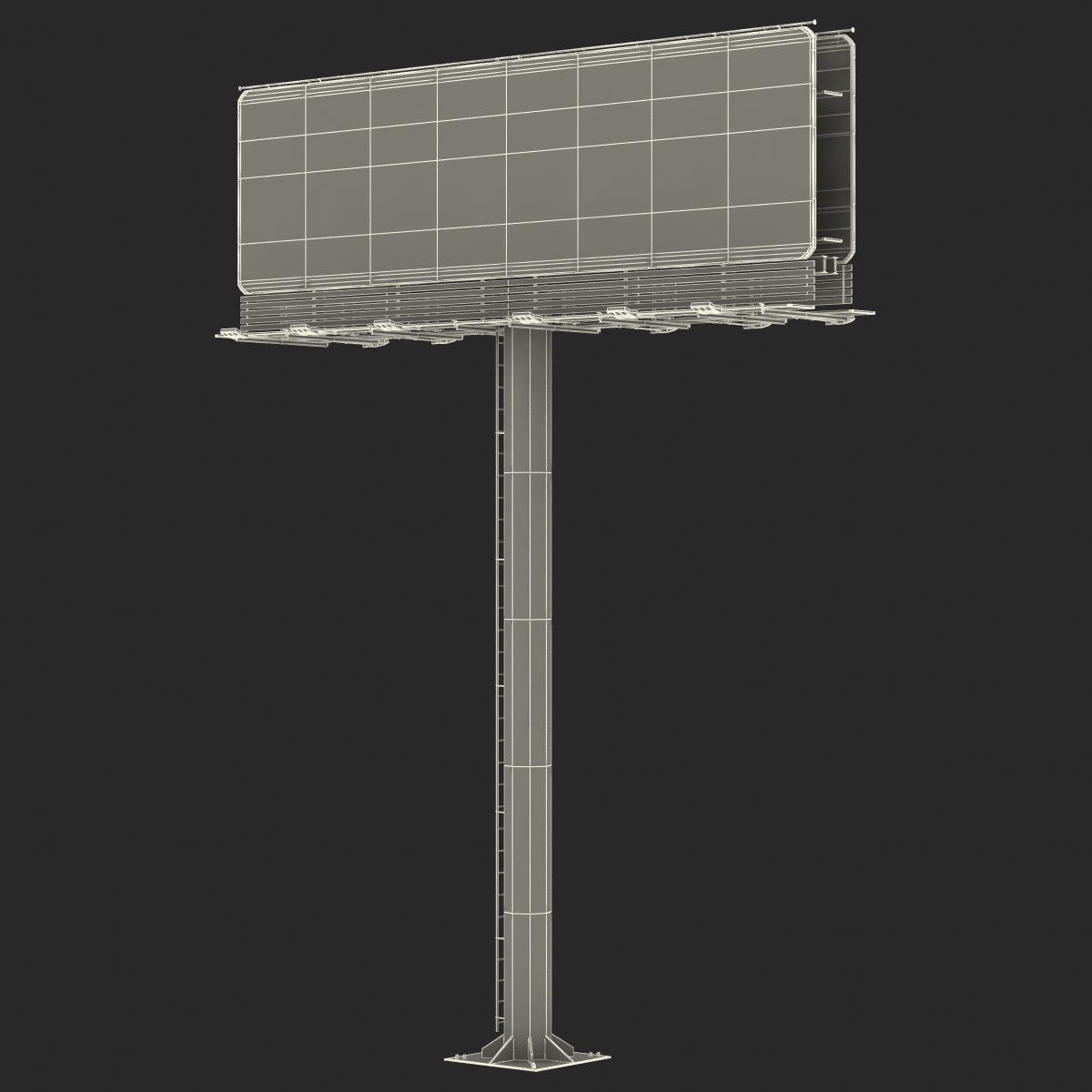 Billboard 3D model