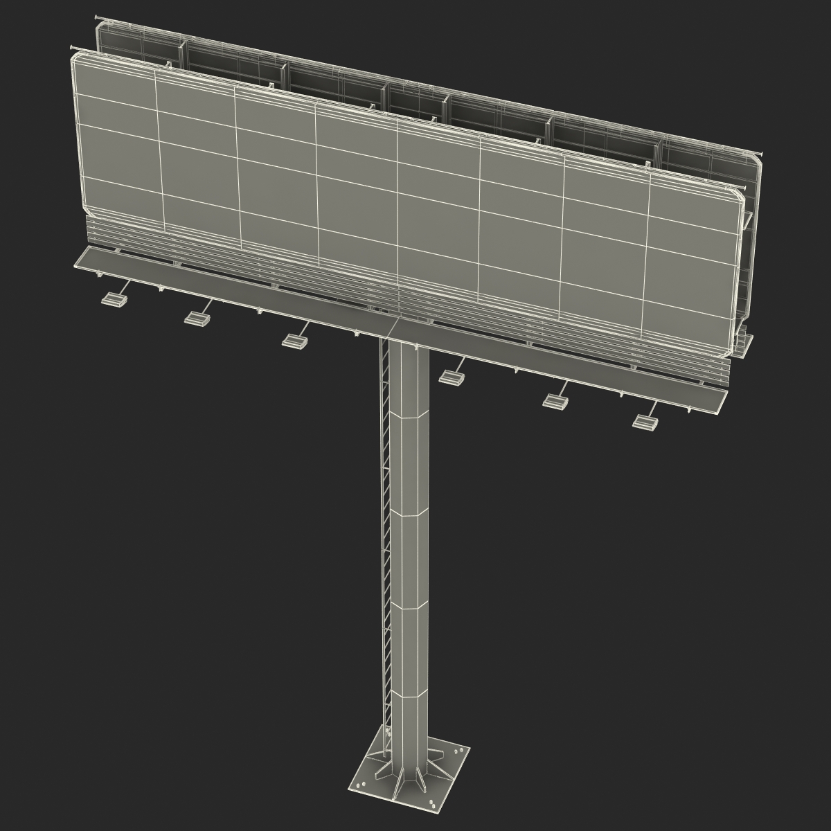 Billboard 3D model