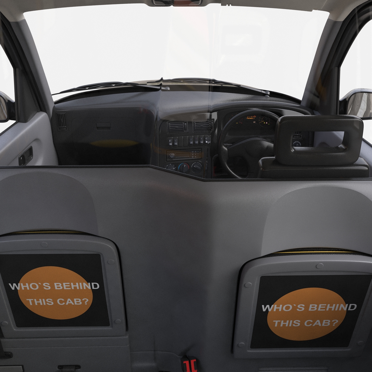 London Cab TX1 3D model