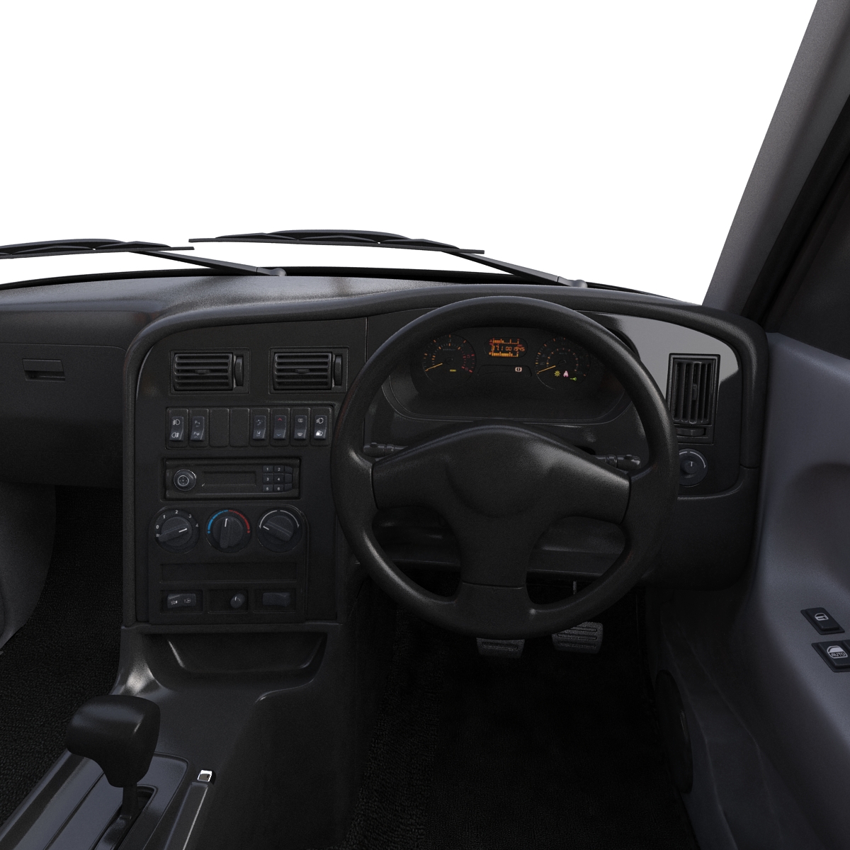 London Cab TX1 3D model