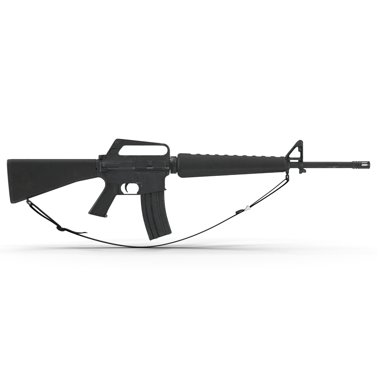 Assault Rifle M16 2 3D model