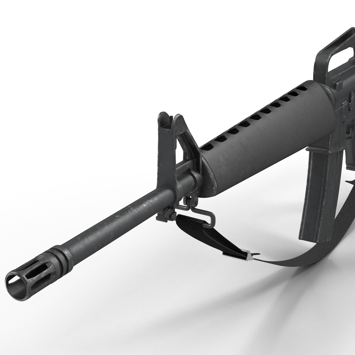 Assault Rifle M16 2 3D model