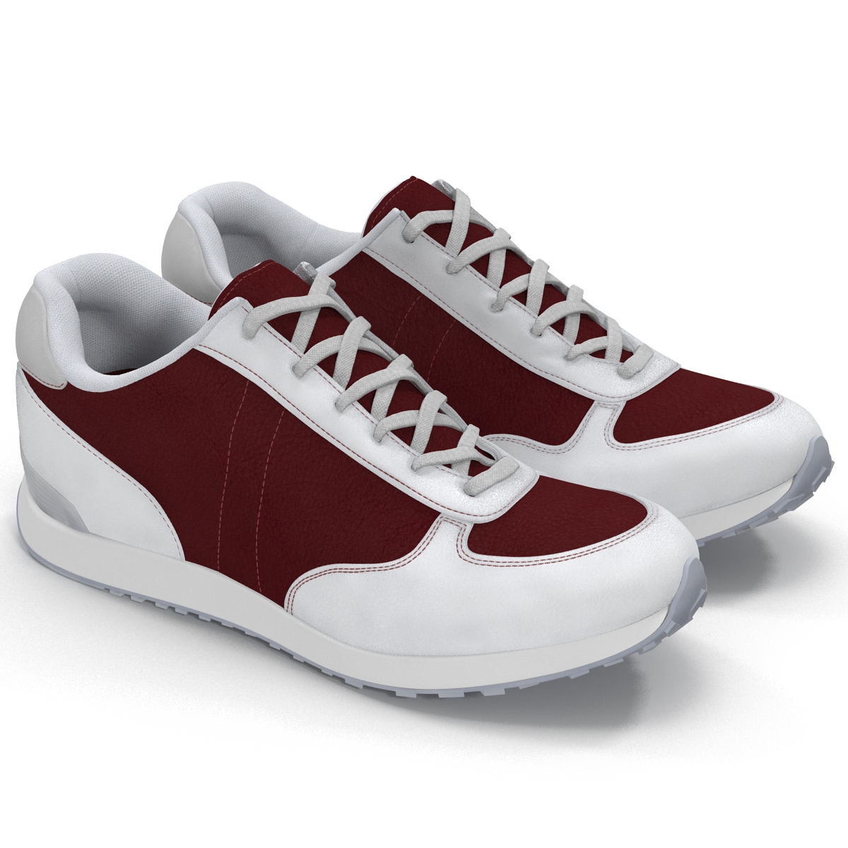 Sneakers 3 Red 3D model