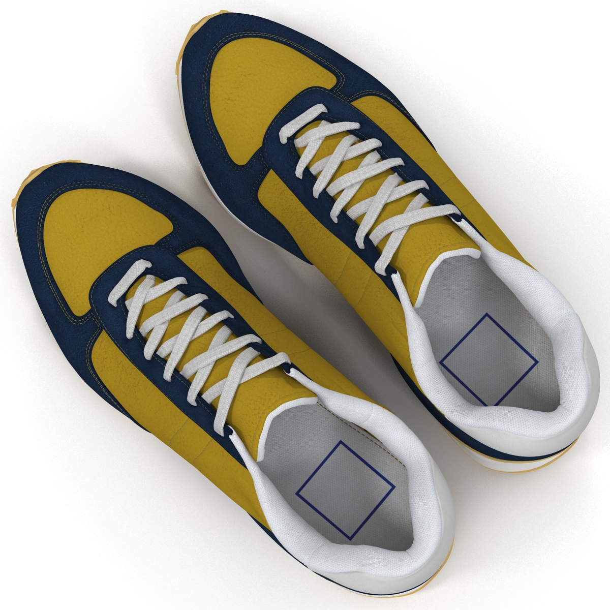 Sneakers 3 Yellow 3D