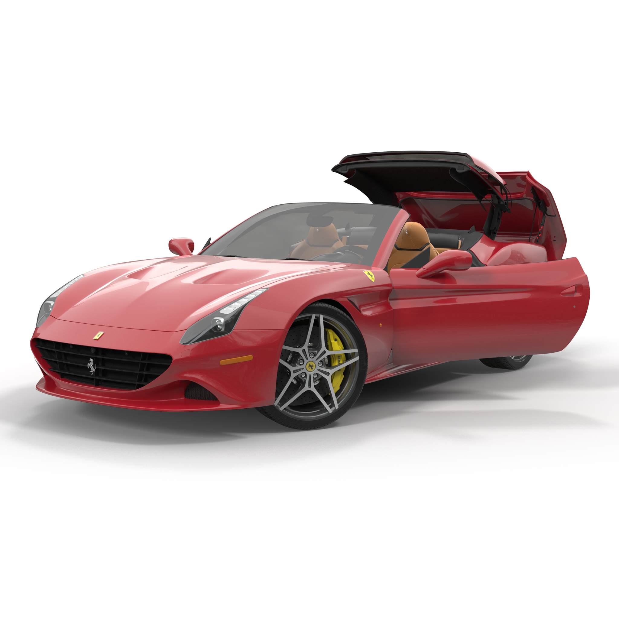 Ferrari California T 2015 Rigged 3D