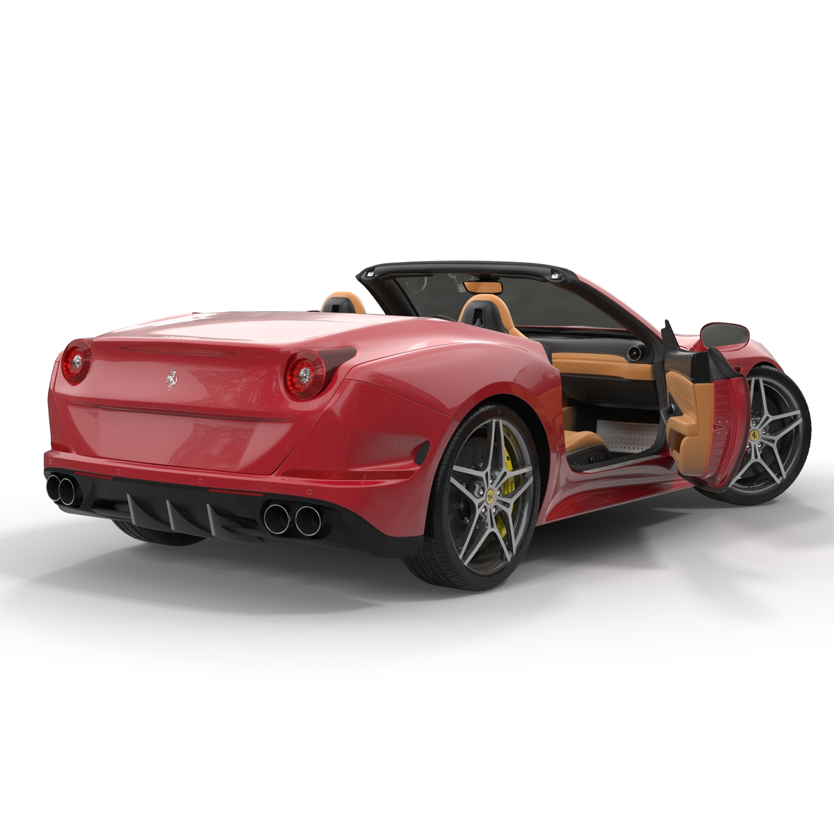 Ferrari California T 2015 Rigged 3D