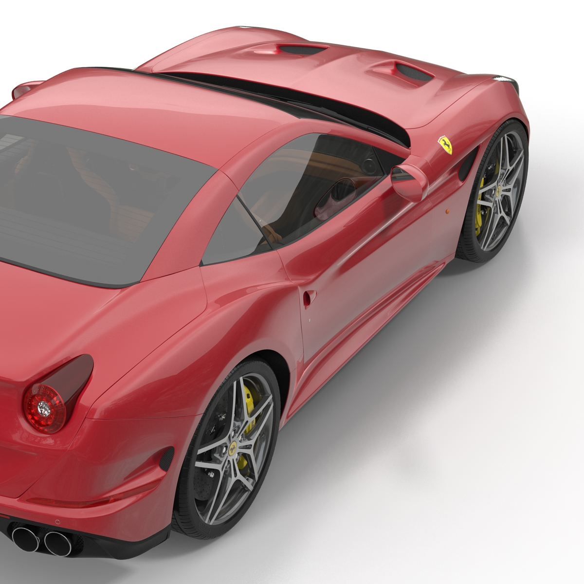 Ferrari California T 2015 Rigged 3D