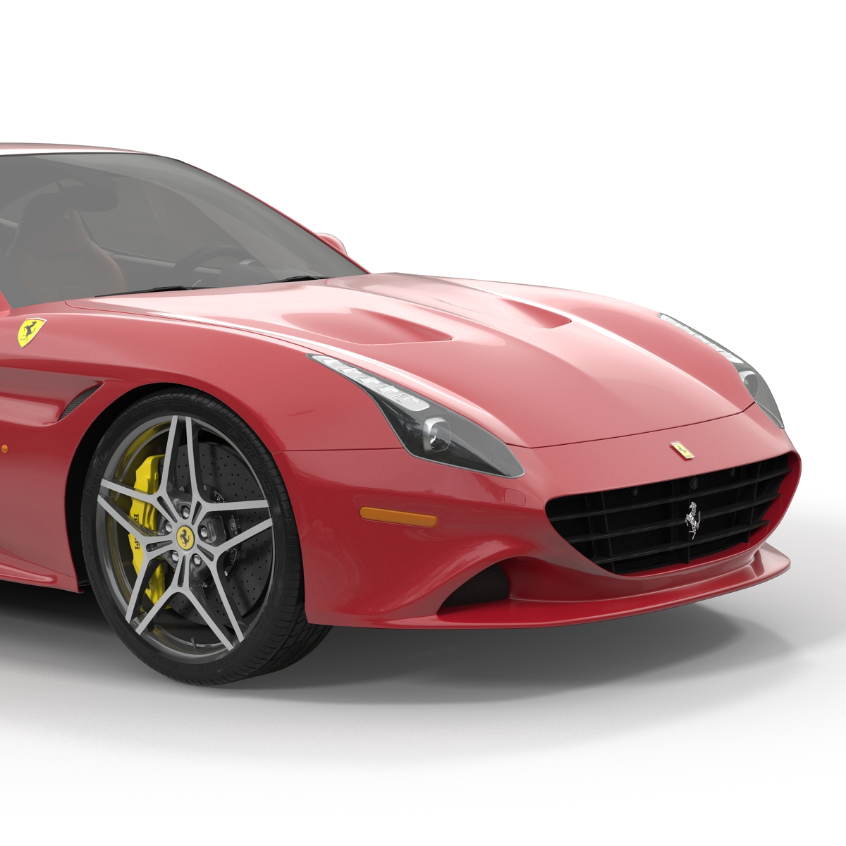 Ferrari California T 2015 Rigged 3D