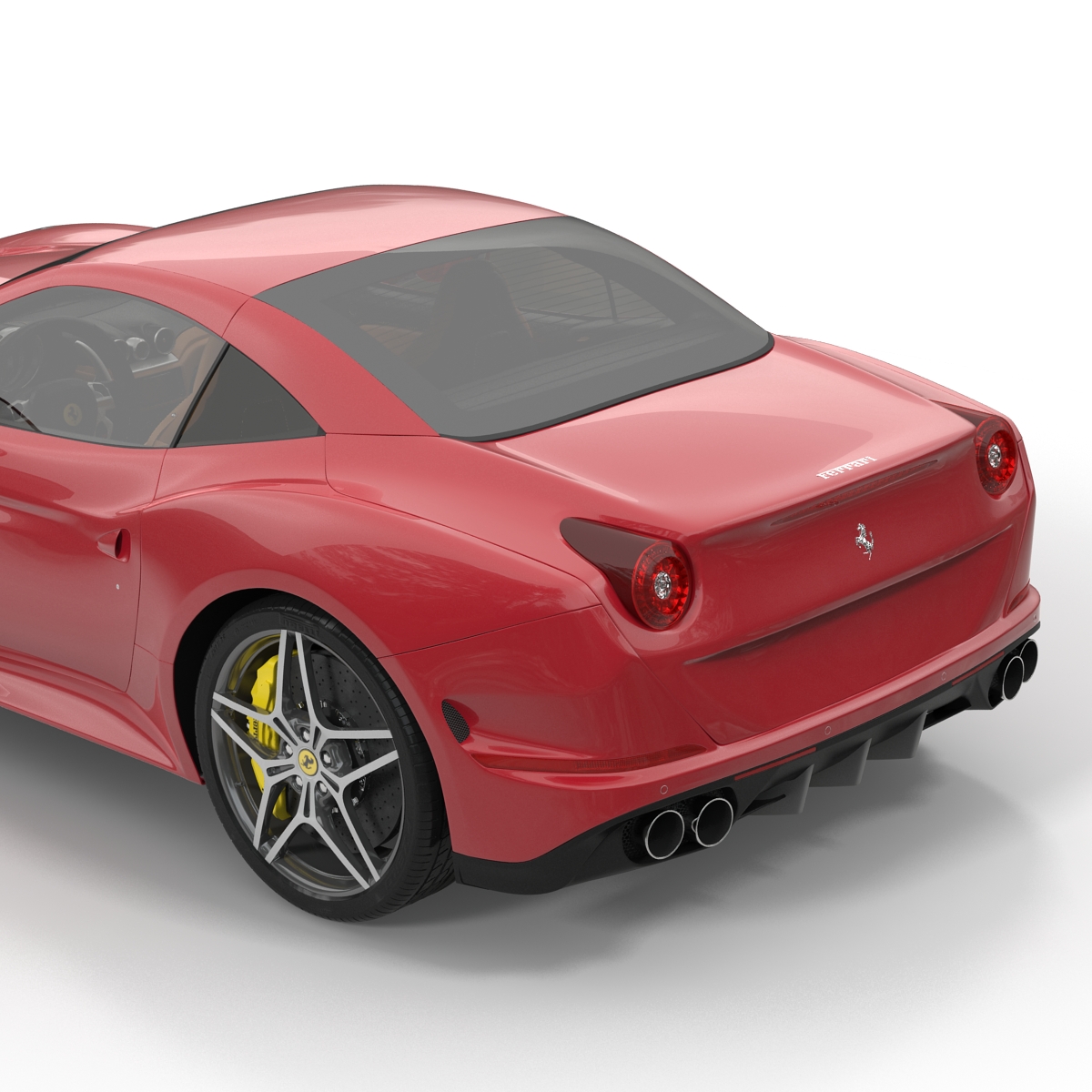 Ferrari California T 2015 Rigged 3D