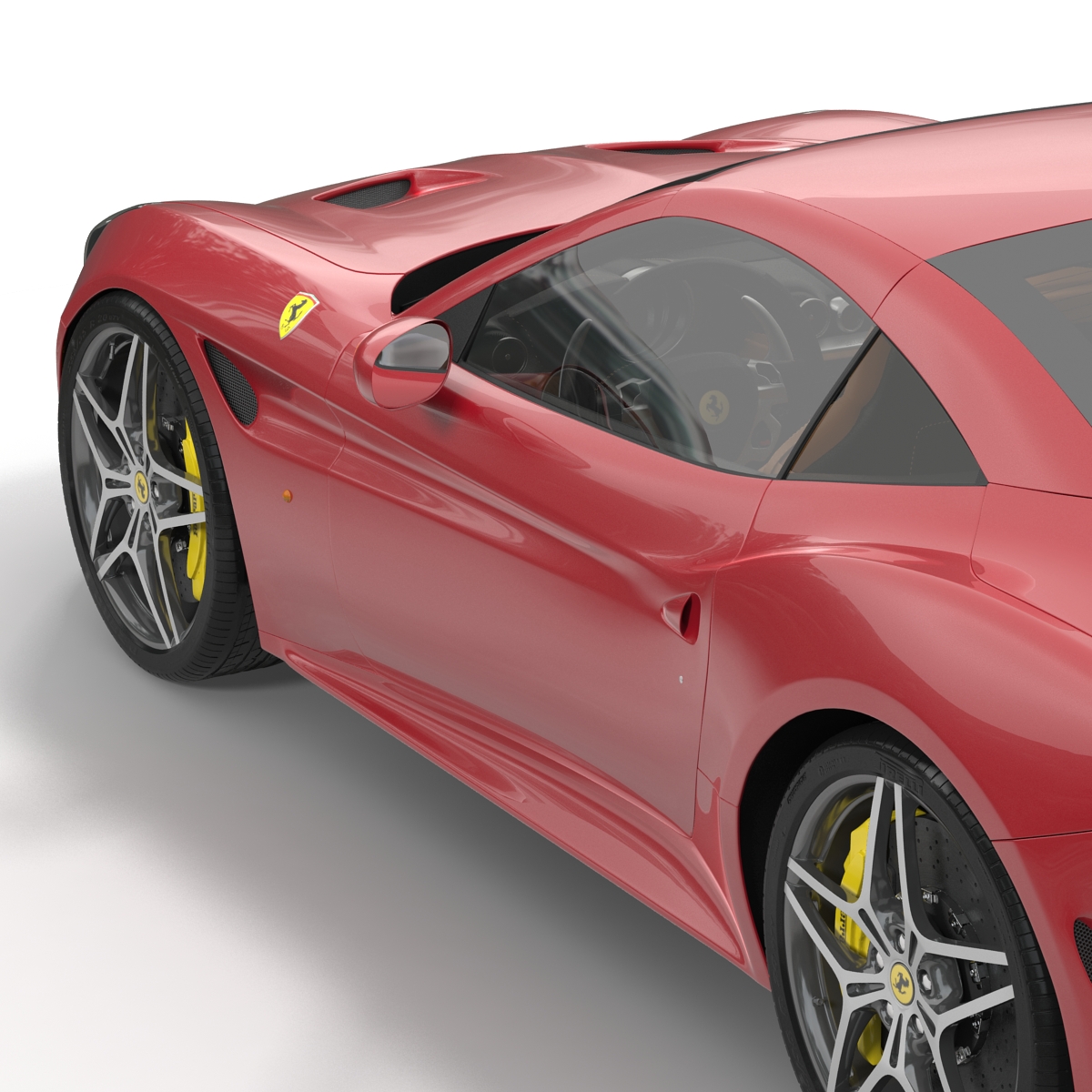 Ferrari California T 2015 Rigged 3D