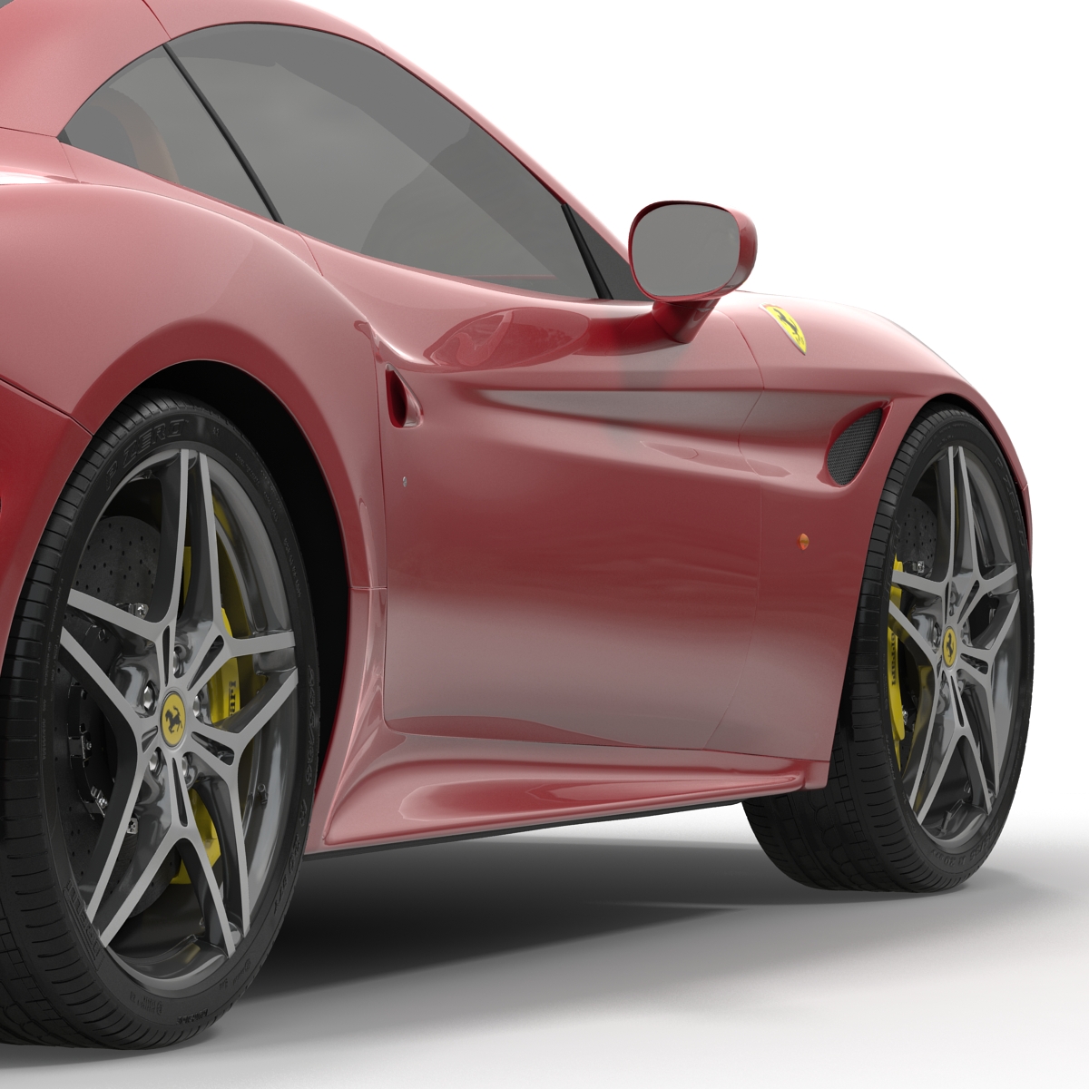 Ferrari California T 2015 Rigged 3D